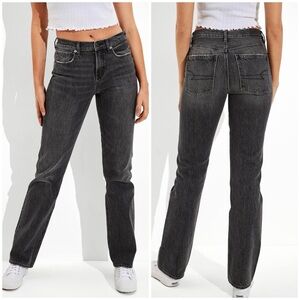 American Eagle Outfitters Black Boot Cut Jeans